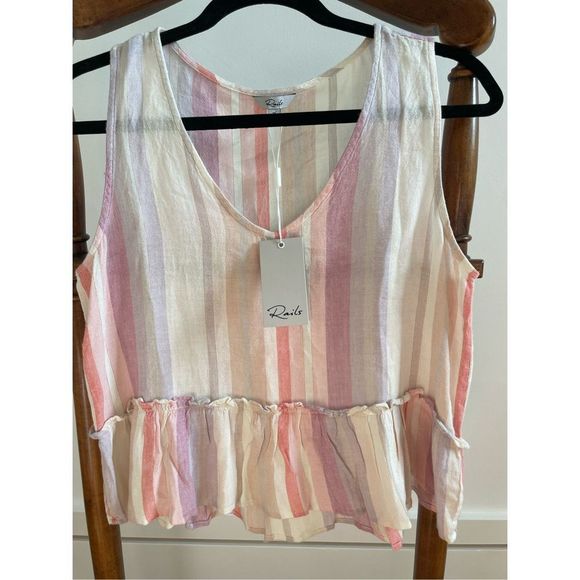 Rails Tops - Rails Juliette Stripe Top NWT XS